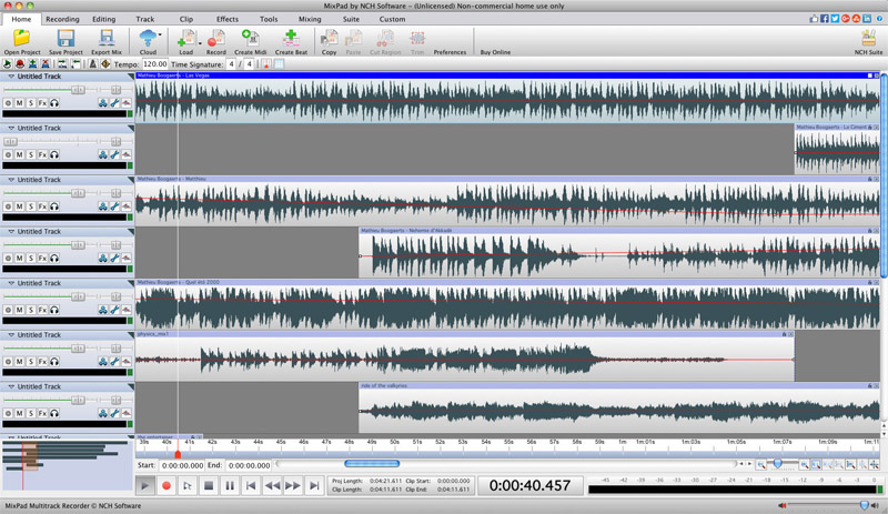 Music mix software mac
